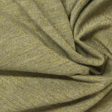Muted Green Flecks Jersey Knit, Poly-Viscose — photo 3