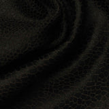 Brown Tone-on-Tone French Terry, Poly-Cotton — photo 3