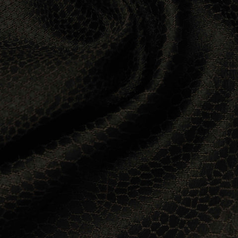 Brown Tone-on-Tone French Terry, Poly-Cotton