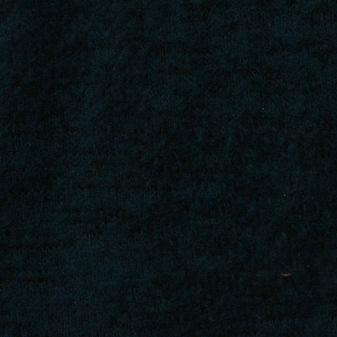 Viscose Polyester Stretch Chunky Knit Fabric, 217 gsm — Navy