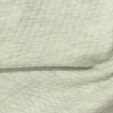 Light Off-White Tone-on-Tone Honeycomb Jacquard, Poly-Viscose — photo 3