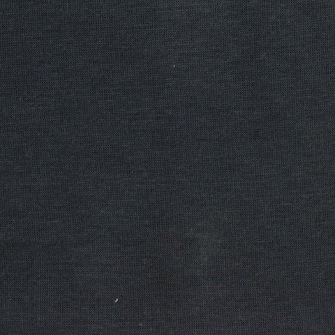 Polyester Cotton Stretch Velvet Fabric, 280 gsm, 165 cm — Black, ref EF-259672