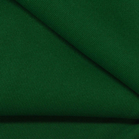 100% Polyester Fleece Fabric, 320 gsm — Green