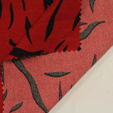 Black Tiger Linen-Look, Polyester — photo 3