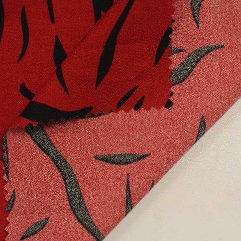 Black Tiger Linen-Look, Polyester