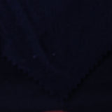 Printed Brushed Cotton Polyester French Terry Fabric, 283 gsm, 180 cm — Navy — photo 3