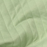 Light Green Vertical-Line French Terry, Polyester — photo 3