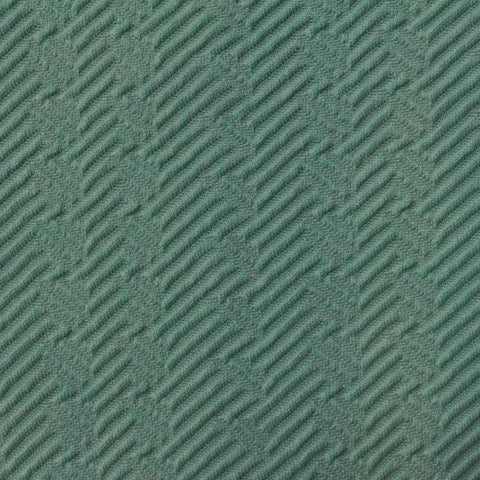 Teal Diagonal-Chevron Chunky Knit, Polyester