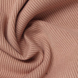 Rib Knit Fabric, 260 gsm, 165 cm — Pink — photo 3