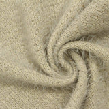 100% Polyester Chenille Fabric, 350 gsm, 150 cm — Khaki — photo 3