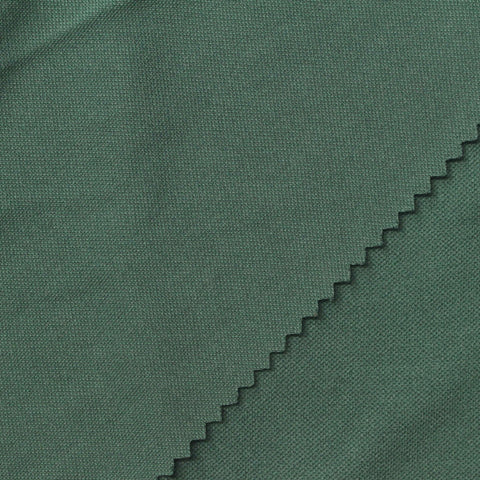 100% Polyester Piqué Knit Fabric, 180 gsm, 165 cm — Green