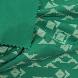 Light Green Diamonds French Terry — photo 3