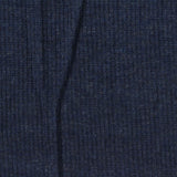 Dark Blue Marl Rib Knit — photo 3