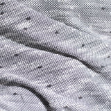 Black Dots Chunky Knit, Polyester — photo 3
