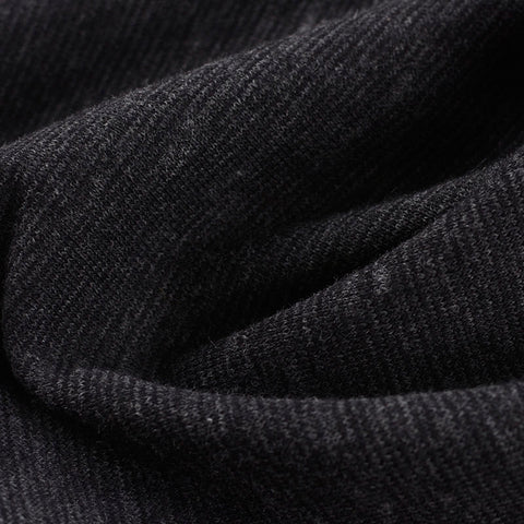 Dark Grey Marl French Terry, Cotton-Poly, 264 gsm
