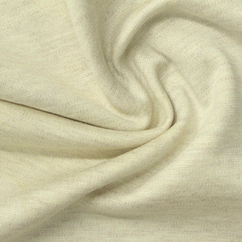 Viscose Polyester Ponte Knit Fabric, 350 gsm, 172 cm — Beige