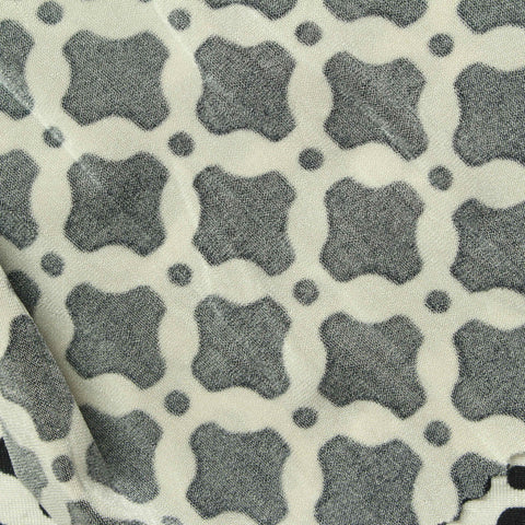 Black Lattice Knit, Polyester