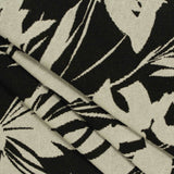 Black Abstract Jacquard, Polyester — photo 3