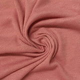 Pink Marl Rib Knit, Poly-Viscose — photo 3