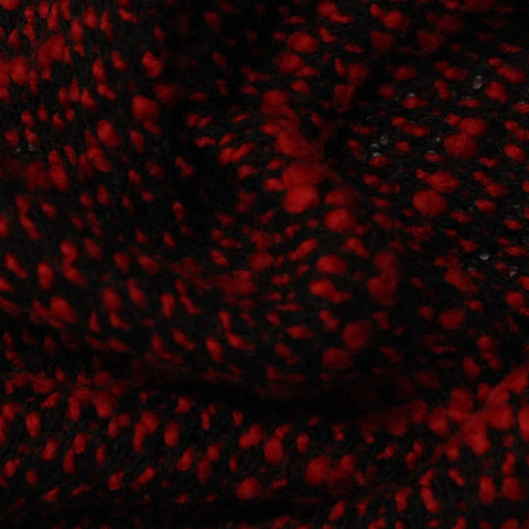 Cotton Polyester French Terry Fabric, 330 gsm — Black