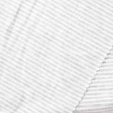 Light Grey Horizontal-Stripe Knit, Viscose — photo 3
