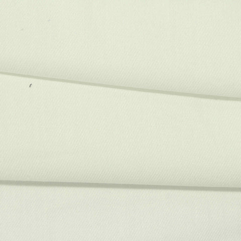 Off-White Twill, Cotton-Tencel Lyocell