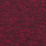 Red Heather Jersey Knit, Cotton-Poly — photo 3