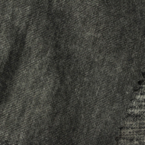 Light Grey Marl Scuba Knit, Poly-Cotton, 257 gsm