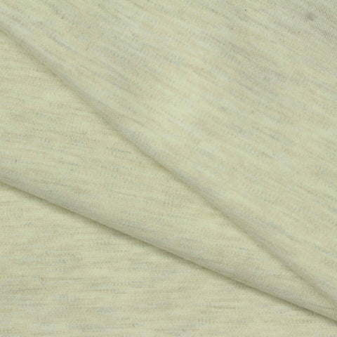 Light Beige Marl Ponte Knit, Poly-Nylon
