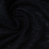 100% Polyester Chunky Knit Fabric, 141 gsm, 160 cm — Navy — photo 3