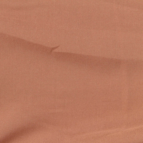 100% Viscose Poplin Fabric, 100 gsm, 155 cm — Brown