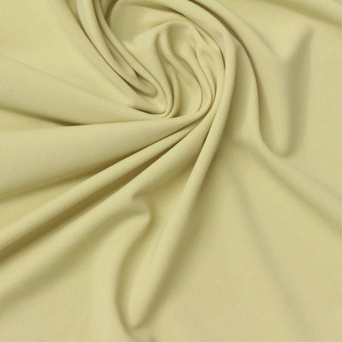 Nylon Stretch Scuba Knit Fabric, 160 gsm, 160 cm — Khaki