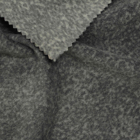 Heather Grey Marl Fleece, Polyester, 180 gsm