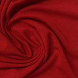 Polyester Viscose Stretch Jersey Knit Fabric, 180 gsm, 165 cm — Red — photo 3