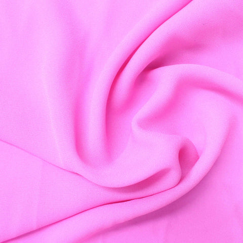 100% Polyester Woven Fabric, 118 gsm, 148 cm — Pink