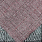 Black Plaid Jacquard, Viscose-Poly — photo 3