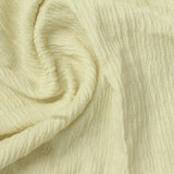 Polyester Stretch Crepe Fabric, 180 gsm, 155 cm — Yellow — photo 3