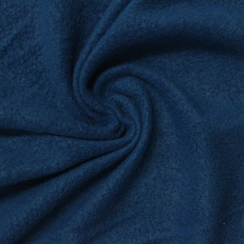 100% Polyester Fleece Fabric, 160 gsm — Navy