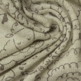 Grey Cartoon-Cloud Chunky Knit, Viscose-Poly — photo 3
