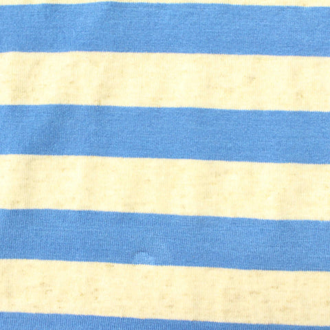 Blue Stripes Knit, Viscose-Linen
