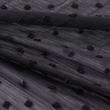 Black Dots Woven, Polyester, 85 gsm — photo 3
