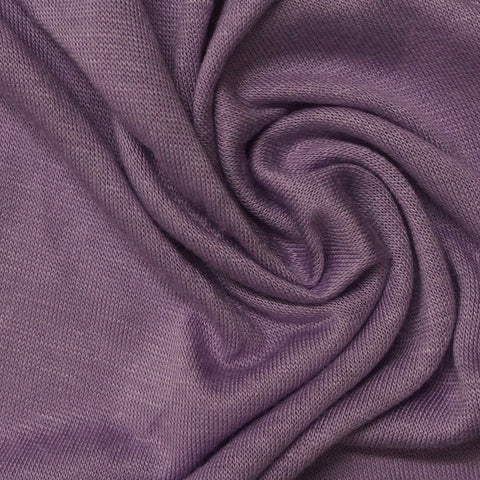 Purple Marl Jersey Knit, Viscose