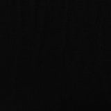 Polyester Viscose Stretch Chunky Knit Fabric, 173 gsm, 155 cm — Black — photo 3