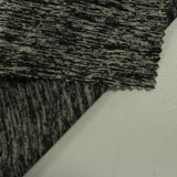 Black Marl Jersey Knit, Polyester — photo 3