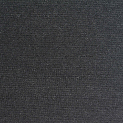 Viscose Nylon Stretch Ponte Knit Fabric, 389 gsm, 168 cm — Black