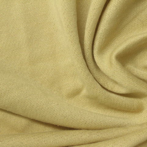 100% Polyester French Terry Fabric, 200 gsm, 185 cm — Khaki