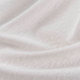 White Tone-on-Tone Jacquard, Polyester — photo 3