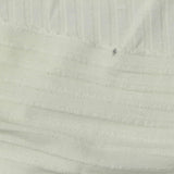 Slub Viscose Stretch Rib Knit Fabric, 170 gsm, 150 cm — White — photo 3