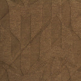 Brown Diagonal-Stripe Jacquard, Viscose-Acrylic — photo 3
