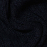 Polyester Stretch Rib Knit Fabric, 370 gsm, 150 cm — Navy — photo 3